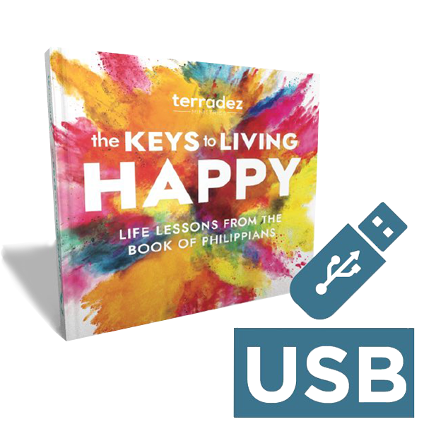 The Keys to Living Happy USB