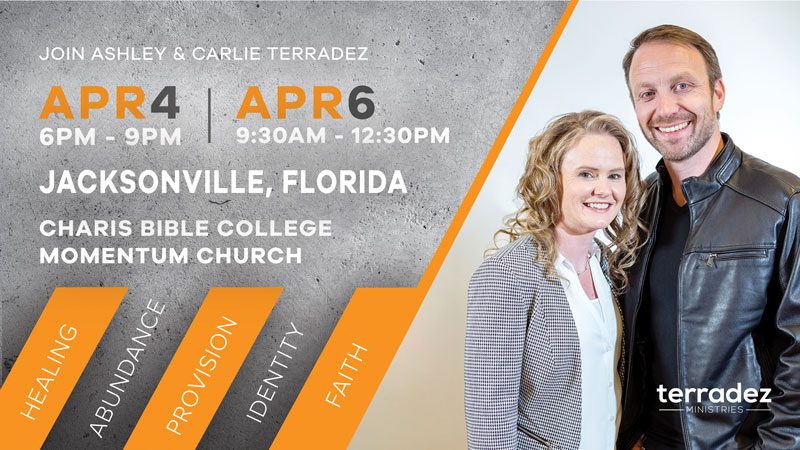 Ashley & Carlie Terradez visiting Charis Bible College Jacksonville!