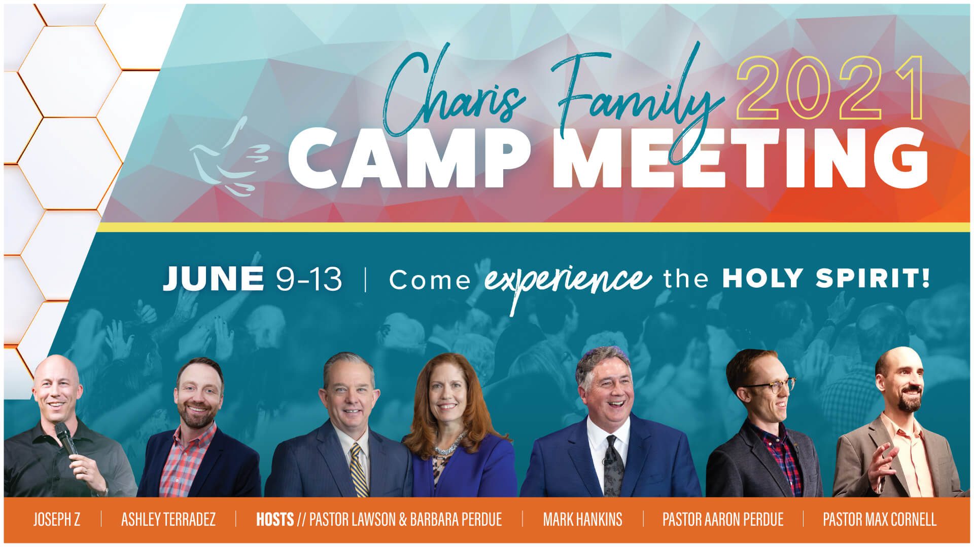 Ashley Terradez at the Charis Family Camp Meeting