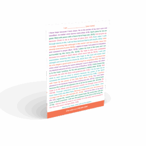 Hope Confession Card